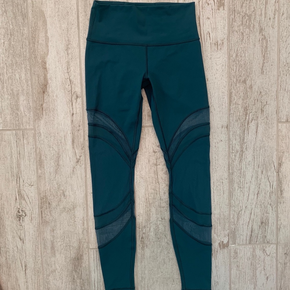 LULULEMON Seek The Heat Tight 28” Green Jasper